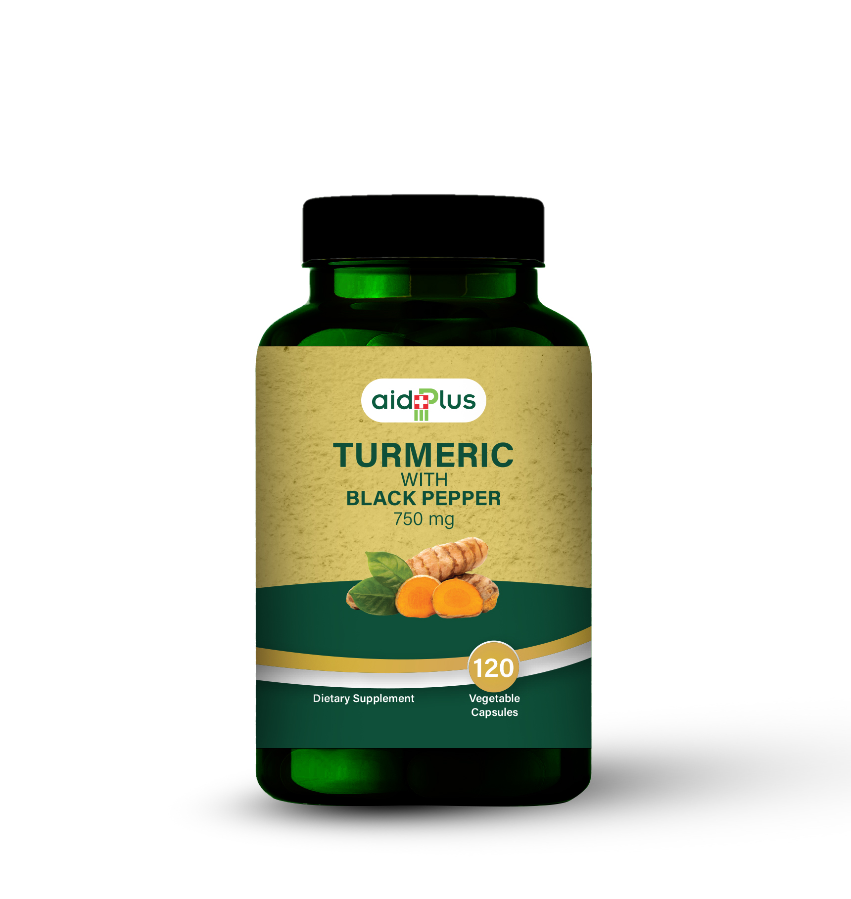 Picture of AID PLUS TURMERIC 750 MG 120's